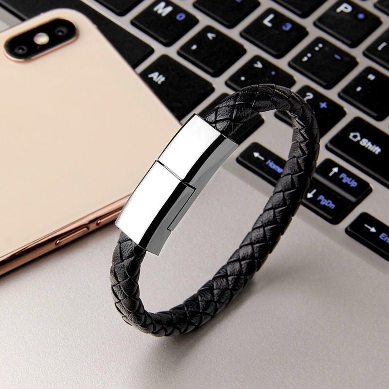 New Bracelet Charger USB Charging Cable Data Charging Cord For IPhone14 13 Max USB C Cable For Phone Micro Cable