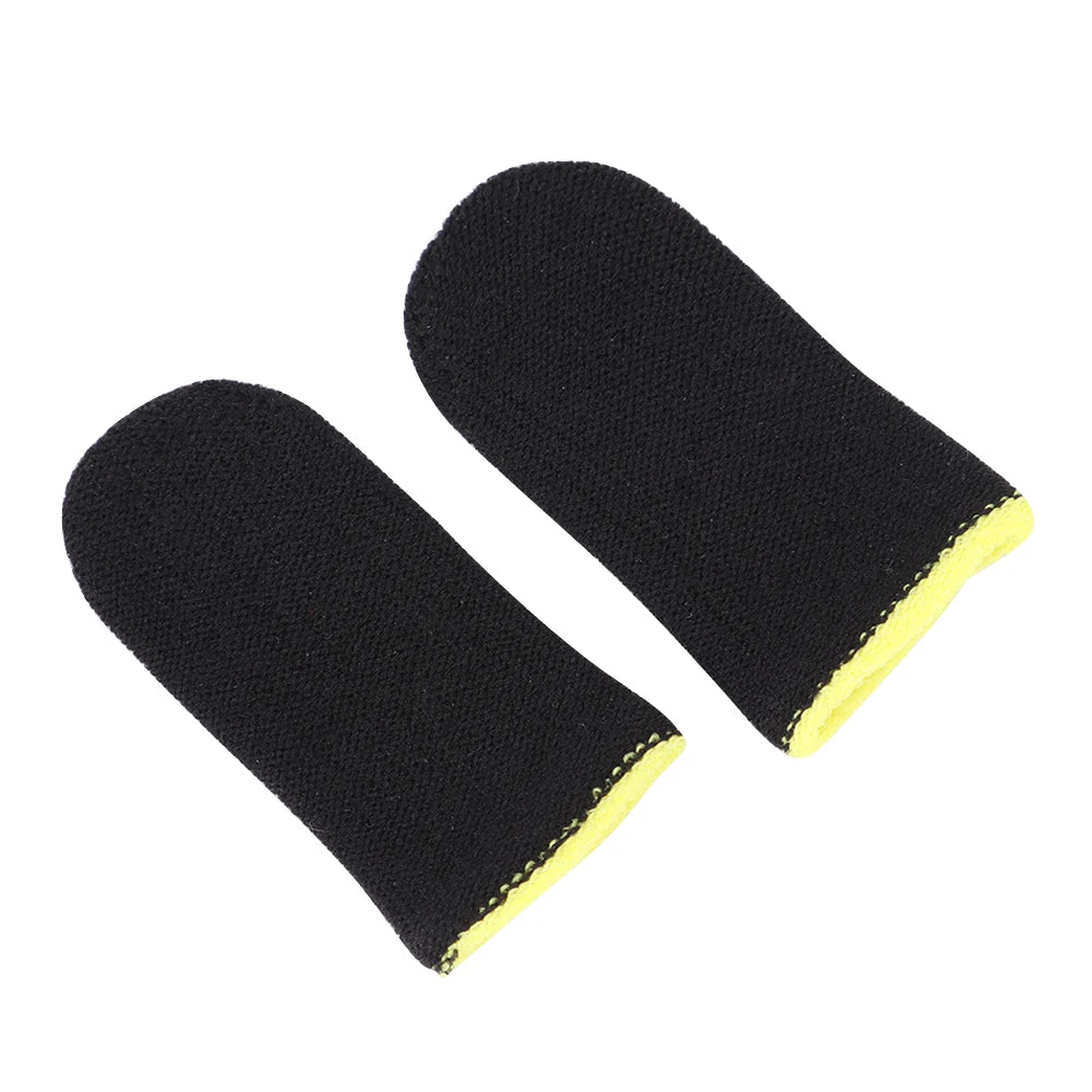 1/2 Pair Kitchen Finger Cover Gaming Finger Sleeve Breathable Fingertips For Mobile Games Touch Screen Finger Cots Cover Finger