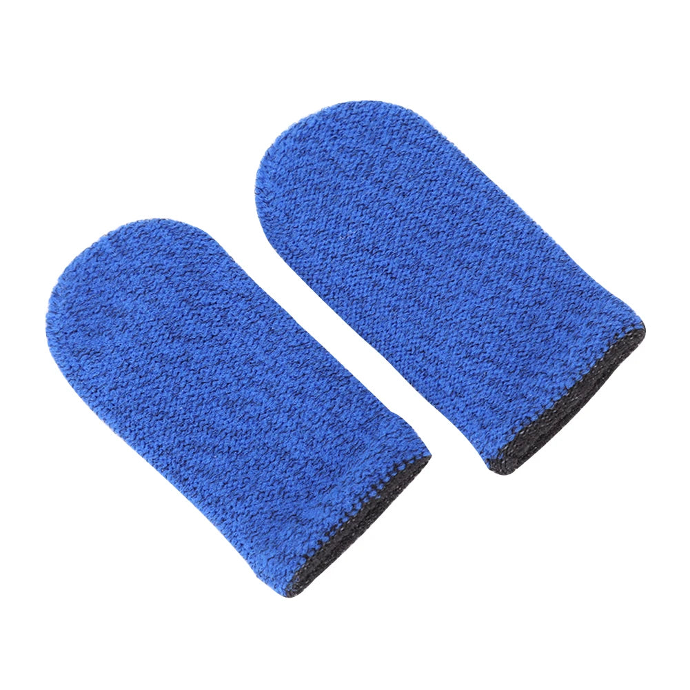 1/2 Pair Kitchen Finger Cover Gaming Finger Sleeve Breathable Fingertips For Mobile Games Touch Screen Finger Cots Cover Finger