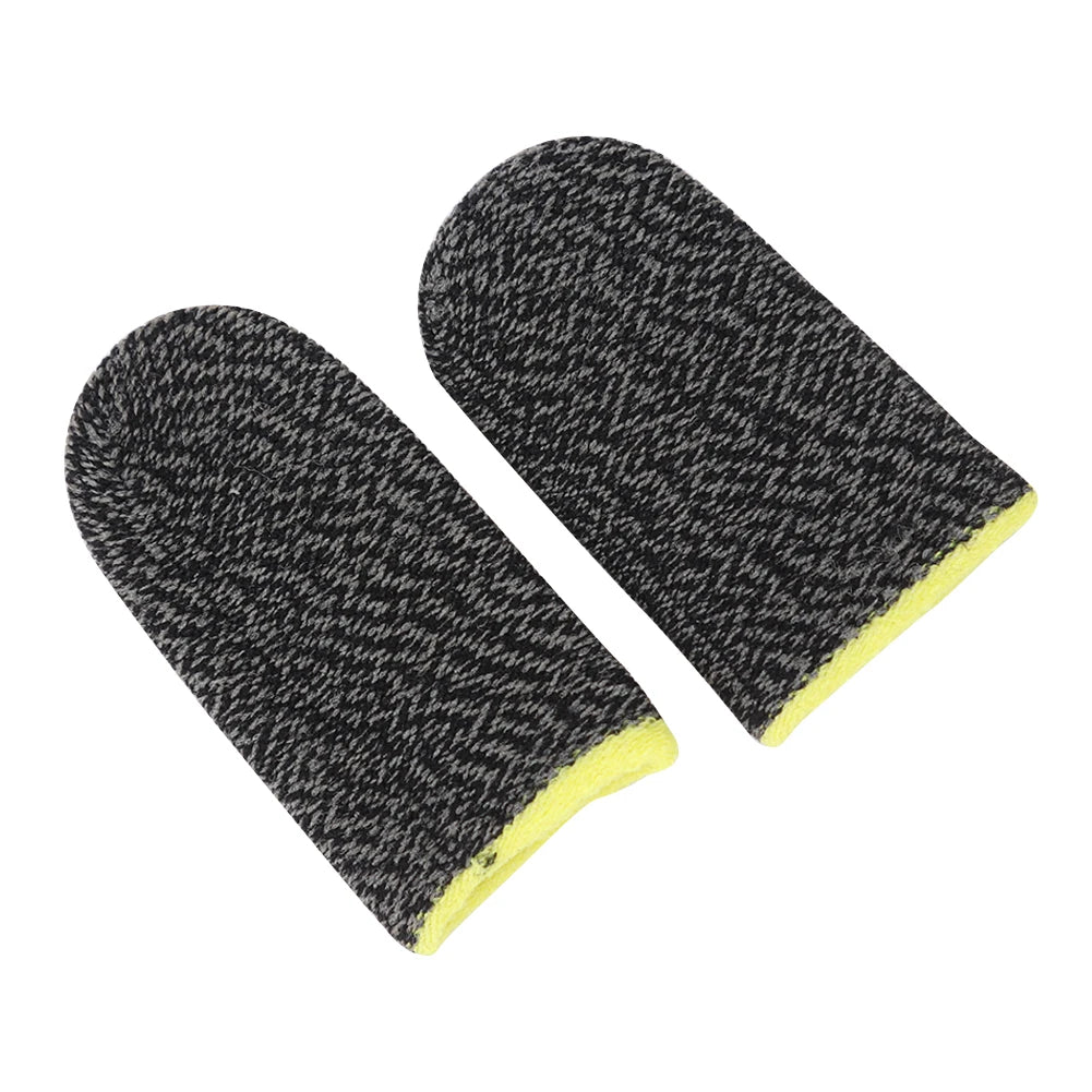 1/2 Pair Kitchen Finger Cover Gaming Finger Sleeve Breathable Fingertips For Mobile Games Touch Screen Finger Cots Cover Finger