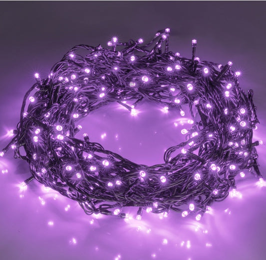 200 LED 66FT Halloween Fairy String Lights, Halloween Decoration Lights With 8 Lighting Modes, Mini String Lights Plug In For Indoor Outdoor Christmas Garden Wedding Party Decor, Purple